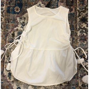 NWT Bobeau Petite white tank